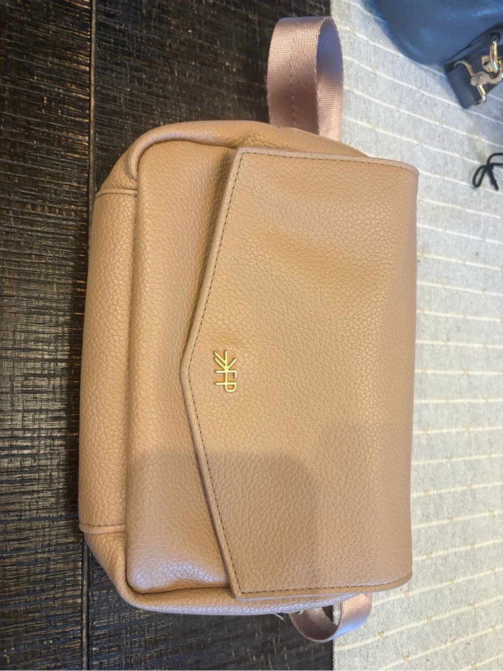 Freshly Picked Tan Belt Sling Bag